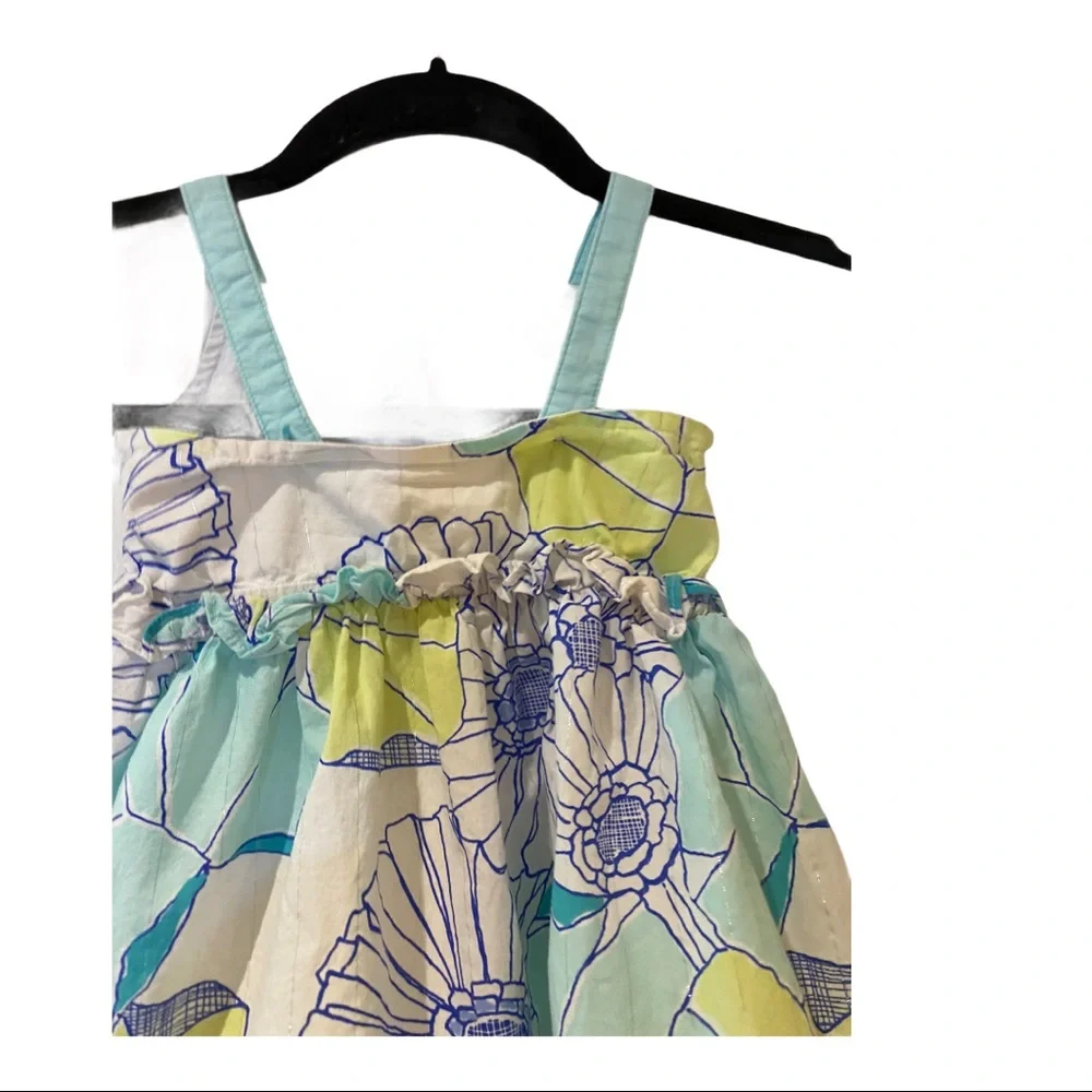 Gymboree Dress 12-18mo Light Weight Lined Buttons